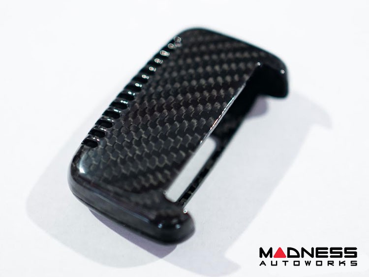 Carbon Fiber Style Key Fob Cover Case For 2018+ Land Rover Jaguar | Black | 1 Year Warranty